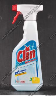 Photo Textures of Cleaning Bottle